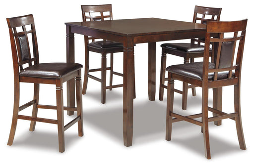 Bennox Counter Height Dining Table and Bar Stools (Set of 5) - Just Furniture (PA) - Multi Location