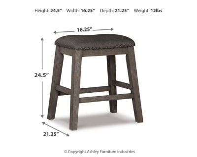 Caitbrook Counter Height Upholstered Bar Stool - Just Furniture (PA) - Multi Location