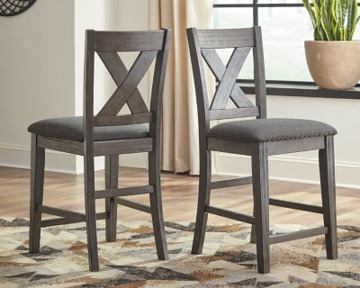 Caitbrook Counter Height Upholstered Bar Stool - Just Furniture (PA) - Multi Location
