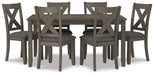 Caitbrook Dining Table and Chairs (Set of 7) - Just Furniture (PA) - Multi Location