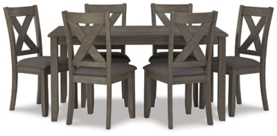 Caitbrook Dining Table and Chairs (Set of 7) - Just Furniture (PA) - Multi Location