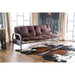 Aksel Black/Red Futon Mattress, Black, Red & Gray - Just Furniture (PA) - Multi Location