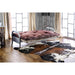 Aksel Black/Red Futon Mattress, Black, Red & Gray - Just Furniture (PA) - Multi Location
