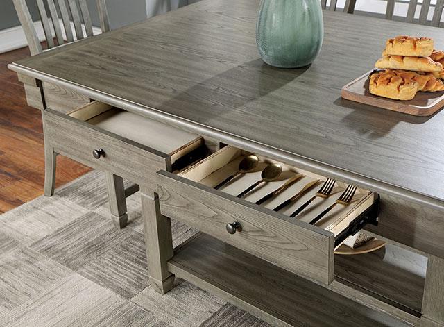 ANAYA Counter Ht. Table, Gray - Just Furniture (PA) - Multi Location