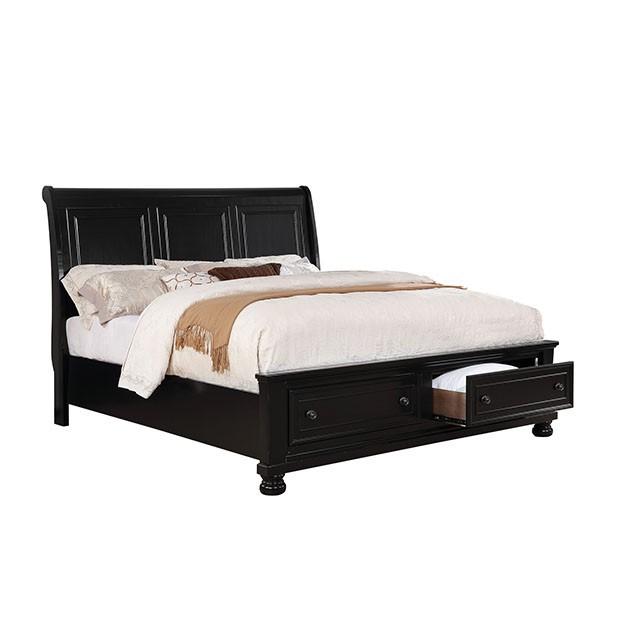 Castor Brown Cherry Queen, E.King, & Cal.King Bed - Just Furniture (PA) - Multi Location