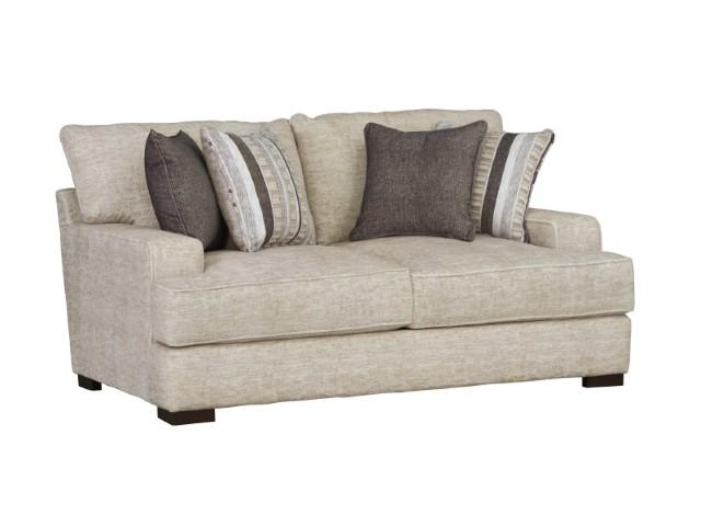 ARDENFOLD Loveseat, Beige & Gray - Just Furniture (PA) - Multi Location