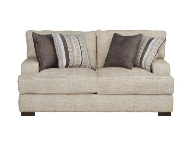 ARDENFOLD Loveseat, Beige & Gray - Just Furniture (PA) - Multi Location