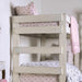 Arlette Twin/Twin Bunk Bed Brown, Black, Gray, & White - Just Furniture (PA) - Multi Location