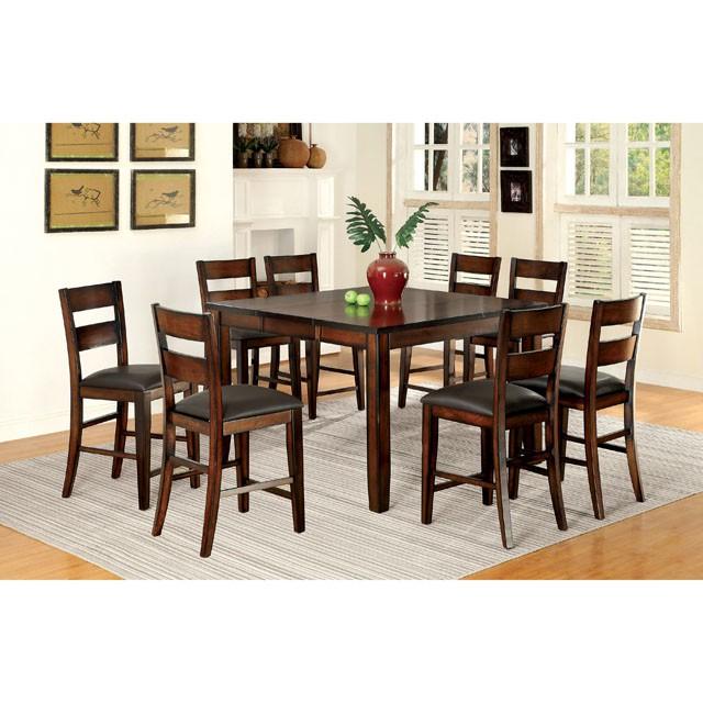 DICKINSON II Dark Cherry Counter Ht. Chair (2/CTN) - Just Furniture (PA) - Multi Location