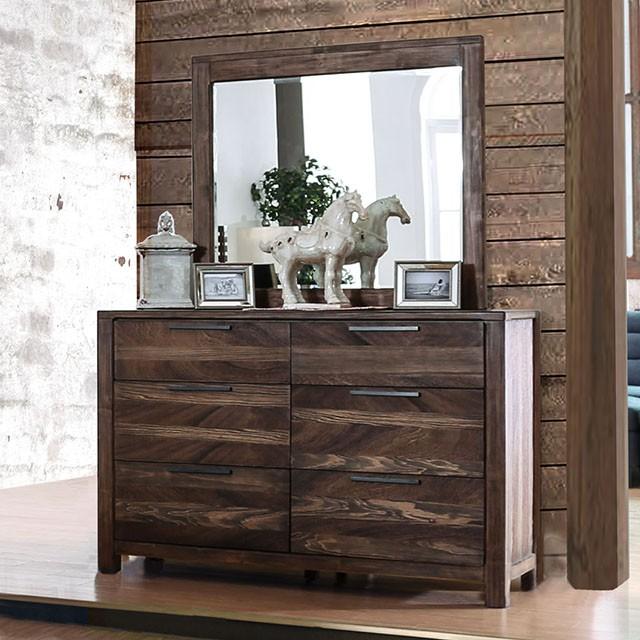 Hankinson Rustic Natural Tone Mirror - Just Furniture (PA) - Multi Location