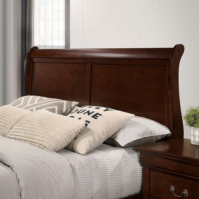 Louis Philippe Full, Twin, Full, & King Bed Black, Grey, Brown & White - Just Furniture (PA) - Multi Location