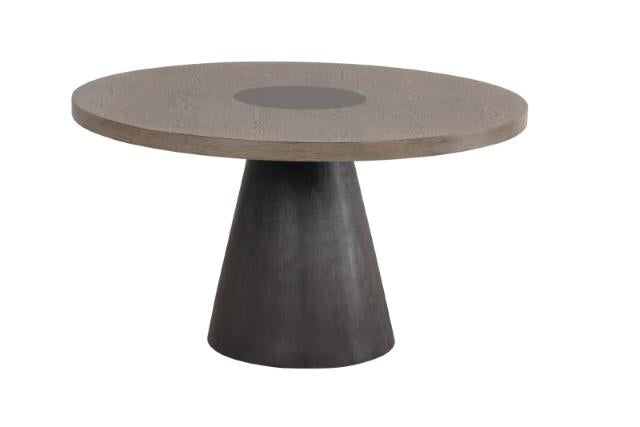 Broager 5 Pc Dining Table Set (Light Gray Swivel Chairs) - Just Furniture (PA) - Multi Location