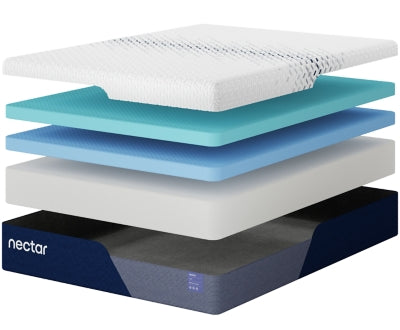 Nectar Luxe Memory Foam 5.1 Mattress - Just Furniture (PA) - Multi Location