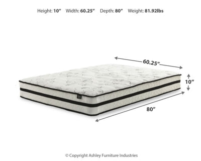 Chime 10 Inch Hybrid Mattress in a Box - Just Furniture (PA) - Multi Location