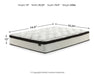 Chime 12 Inch Hybrid Mattress in a Box - Just Furniture (PA) - Multi Location
