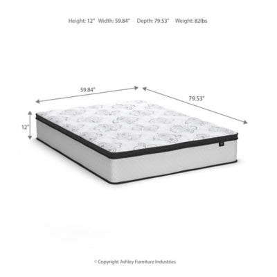 Chime 12 Inch Hybrid Mattress in a Box - Just Furniture (PA) - Multi Location