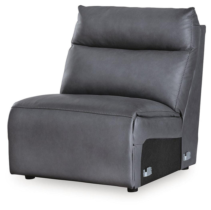 ModZ Power Reclining Sectional with Audio Console