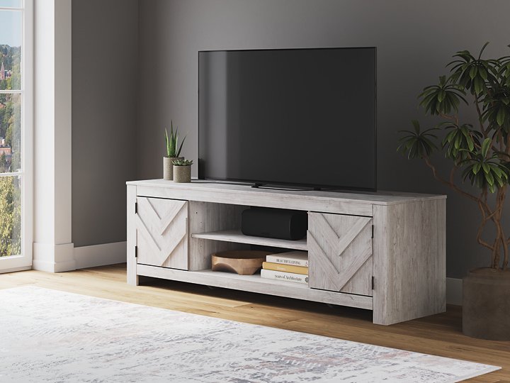 Cayboni 71" TV Stand with Electric Fireplace - Just Furniture (PA) - Multi Location