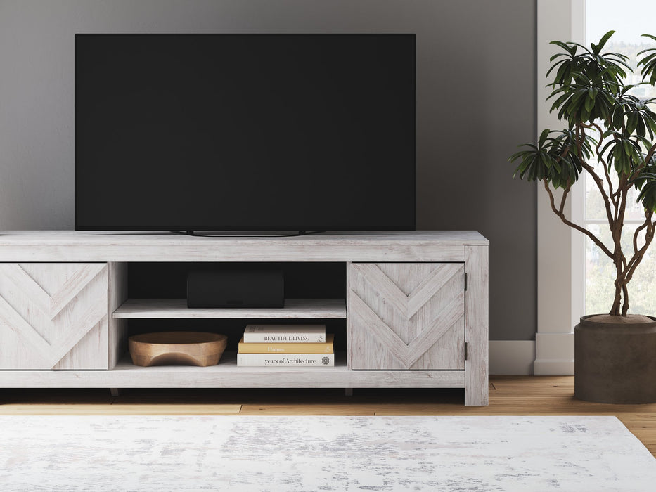 Cayboni 71" TV Stand with Electric Fireplace - Just Furniture (PA) - Multi Location