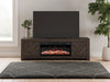 Cayboni 71" TV Stand with Electric Fireplace - Just Furniture (PA) - Multi Location