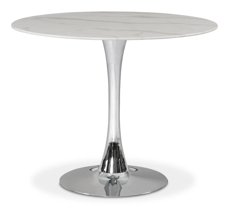 Tulip Chrome Dining Table (3 Boxes)