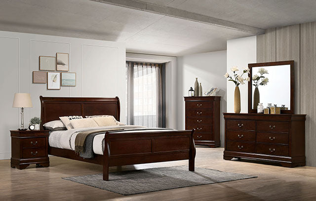 Louis Philippe Full, Twin, Full, & King Bed Black, Grey, Brown & White - Just Furniture (PA) - Multi Location