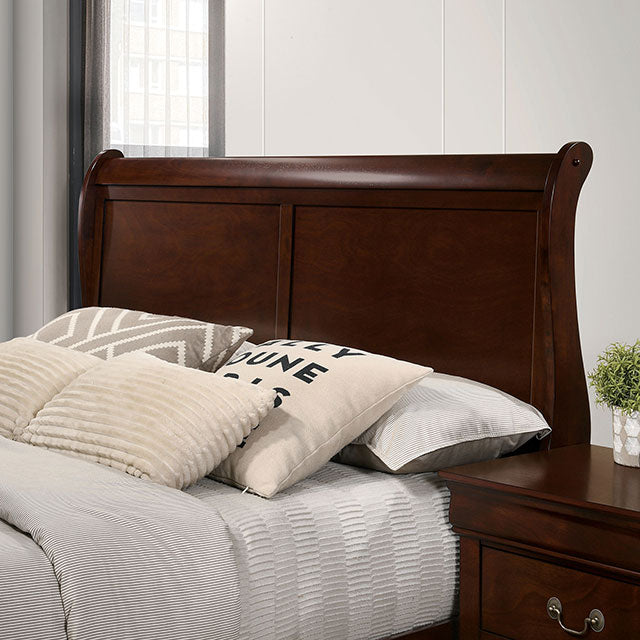 Louis Philippe Full, Twin, Full, & King Bed Black, Grey, Brown & White - Just Furniture (PA) - Multi Location
