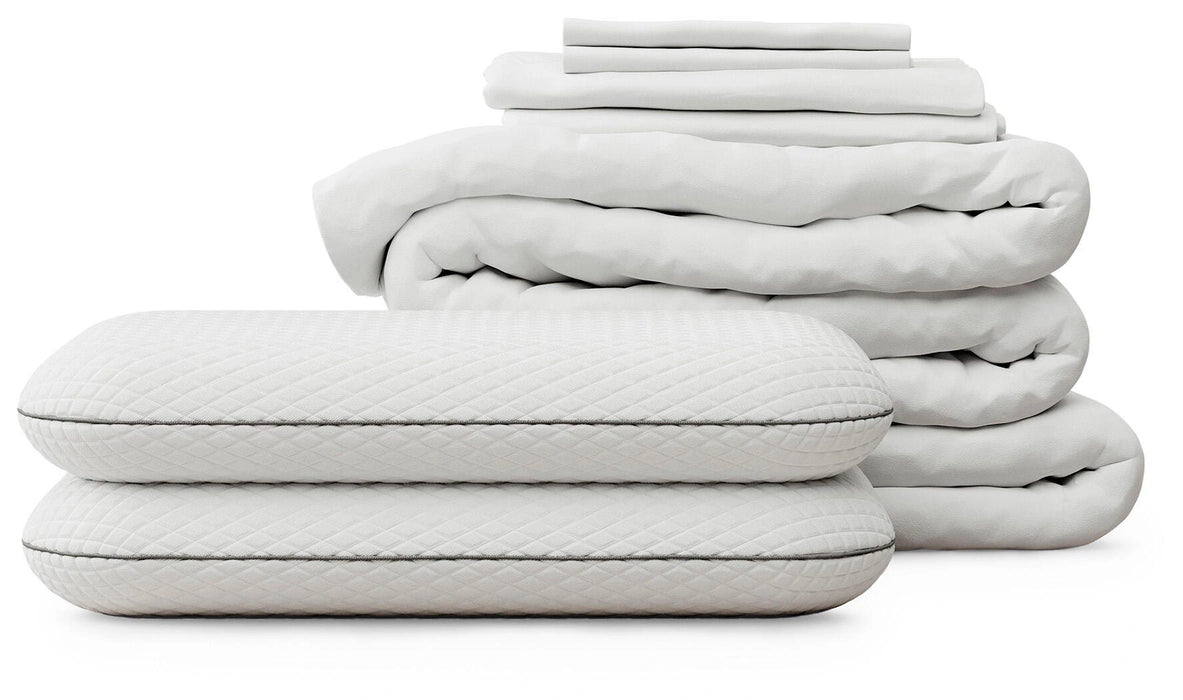 RH Mattress Protect Bundle Top of Bed