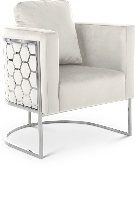Casa Cream Velvet Chair