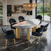 Northwich 7 Pc. Dining Table Set W/ Black Chair - Just Furniture (PA) - Multi Location