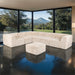 Nappi Large L-Sectional w/ Ottoman (Compressed Foam) - Just Furniture (PA) - Multi Location