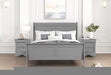 Louis Philippe Full, Twin, Full, & King Bed Black, Grey, Brown & White - Just Furniture (PA) - Multi Location