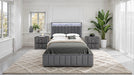 Farese Queen Bed w/ 2 Nightstands - Just Furniture (PA) - Multi Location