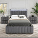 Farese Queen Bed w/ 2 Nightstands - Just Furniture (PA) - Multi Location