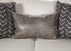 Hyde Park Loveseat w/ Pillows - Just Furniture (PA) - Multi Location