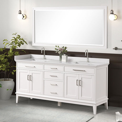 Almeria Vanity Set w/ Mirror - Just Furniture (PA) - Multi Location