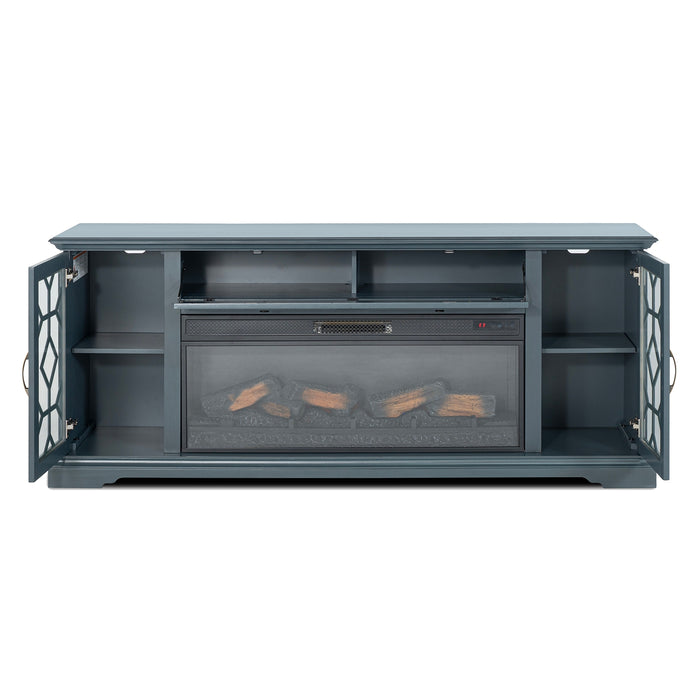 Fidel 74'' TV Console w/ Electric Fireplace - Just Furniture (PA) - Multi Location