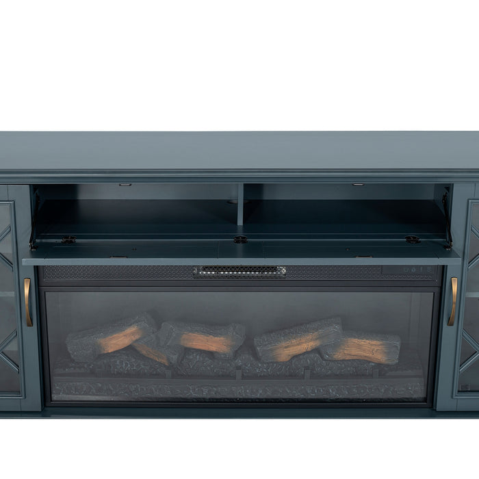 Fidel 74'' TV Console w/ Electric Fireplace - Just Furniture (PA) - Multi Location
